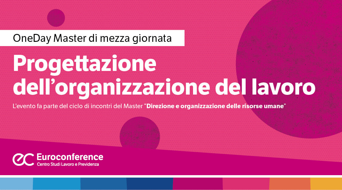 Immagine Progettazione dell'organizzazione del lavoro | Euroconference